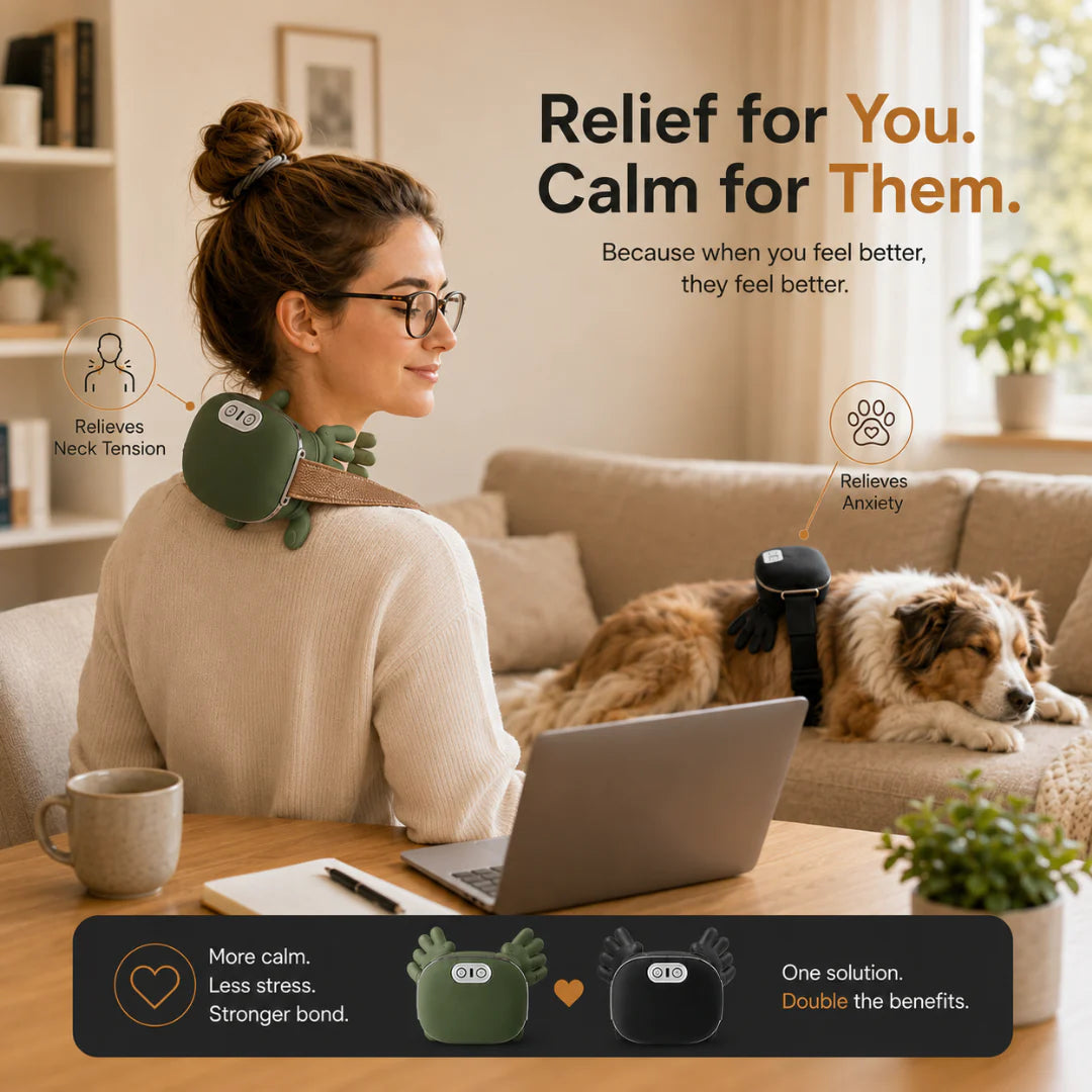 Personalized Soothing Dog Massager