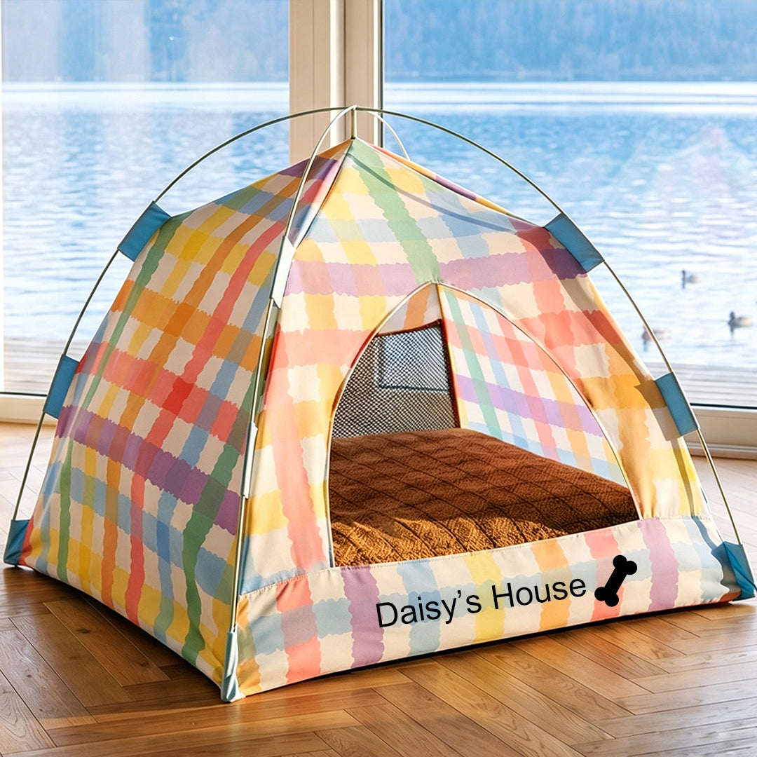 Personalized Cozy Tent House with Name