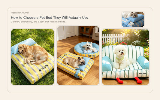 How to Choose a Pet Bed Your Dog Will Actually Use