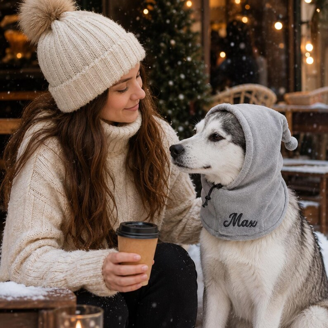 Personalized Fleece Dog Snood