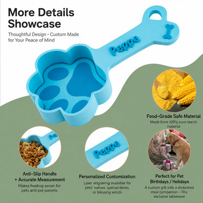 Personalized 3D-printed Pet Feeding Scoop