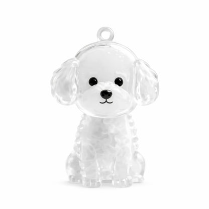 Personalized Pet Hair Keepsake Keychain