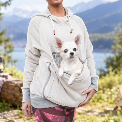 Cuddle Pouch Pet Carrier Hoodie