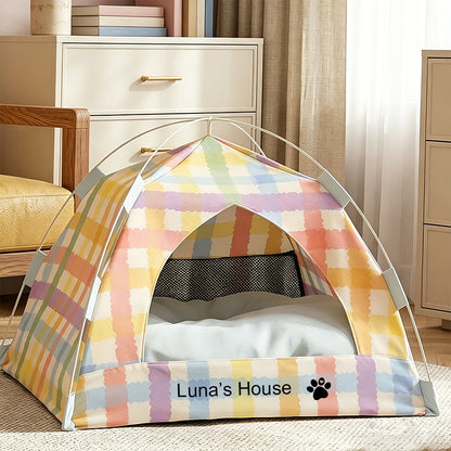 Personalized Cozy Tent House with Name
