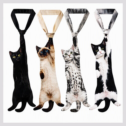 Personalized Pet-Shaped Fun Ties