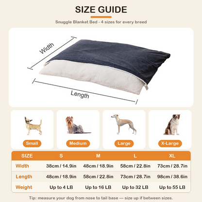 Puptailor Personalized Burrowing Dog Bed-Dog Snuggle Sack