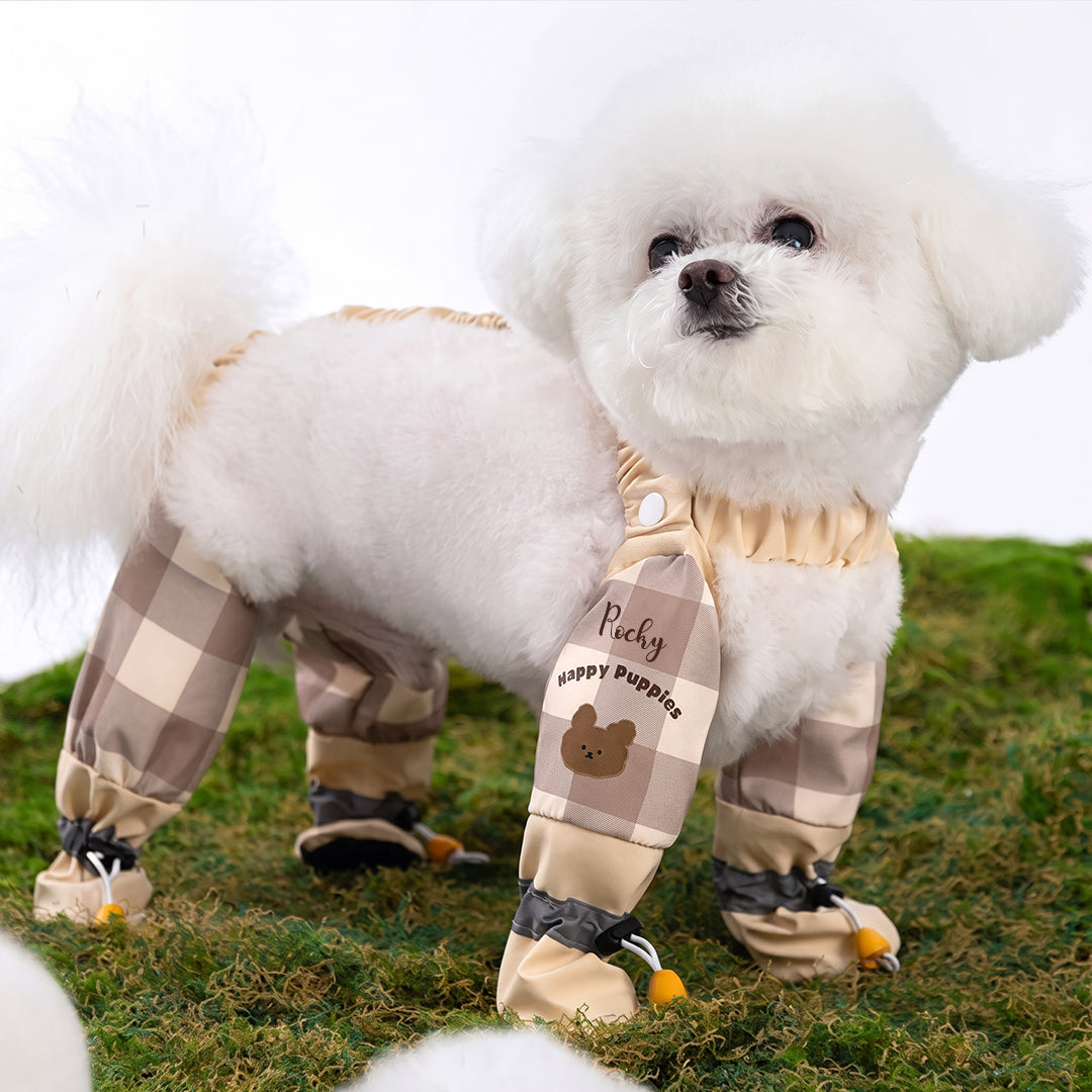 Custom Name Dog Waterproof Leggings Boots