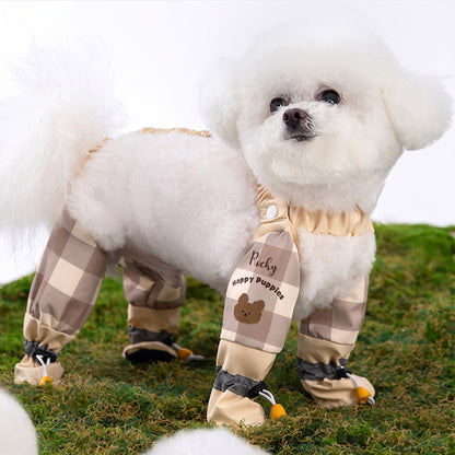 Custom Name Dog Waterproof Leggings Boots