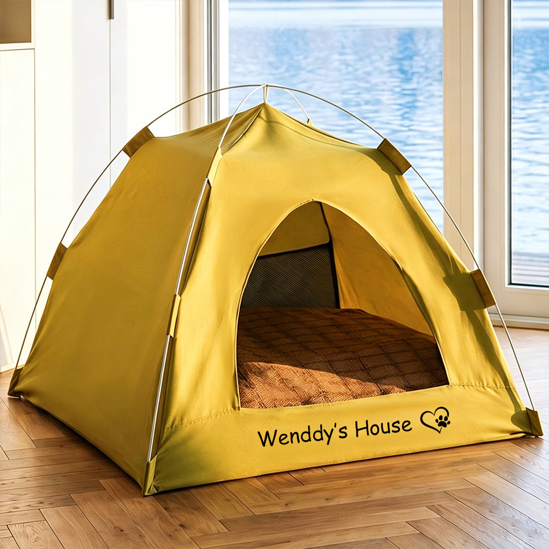 Personalized Cozy Tent House with Name