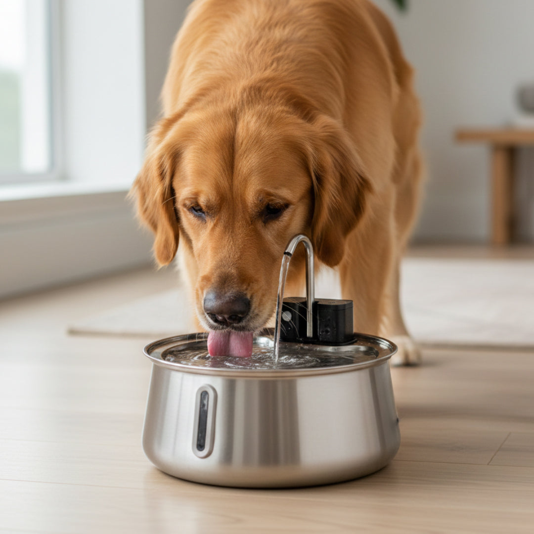 Stainless Steel Pet Water Fountain