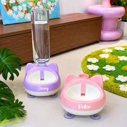 Personalized Gravity-Powered Pet Water Fountain