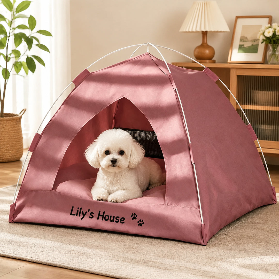 Personalized Cozy Tent House with Name