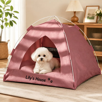 Personalized Cozy Tent House with Name