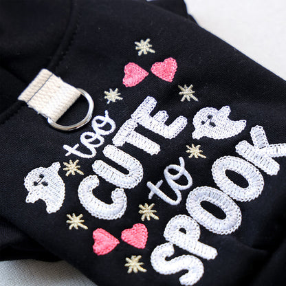 Puptailor Personalized Halloween Embroidered Pet Hoodie
