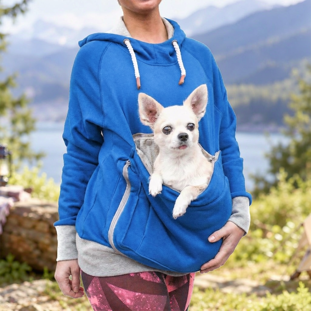Cuddle Pouch Pet Carrier Hoodie