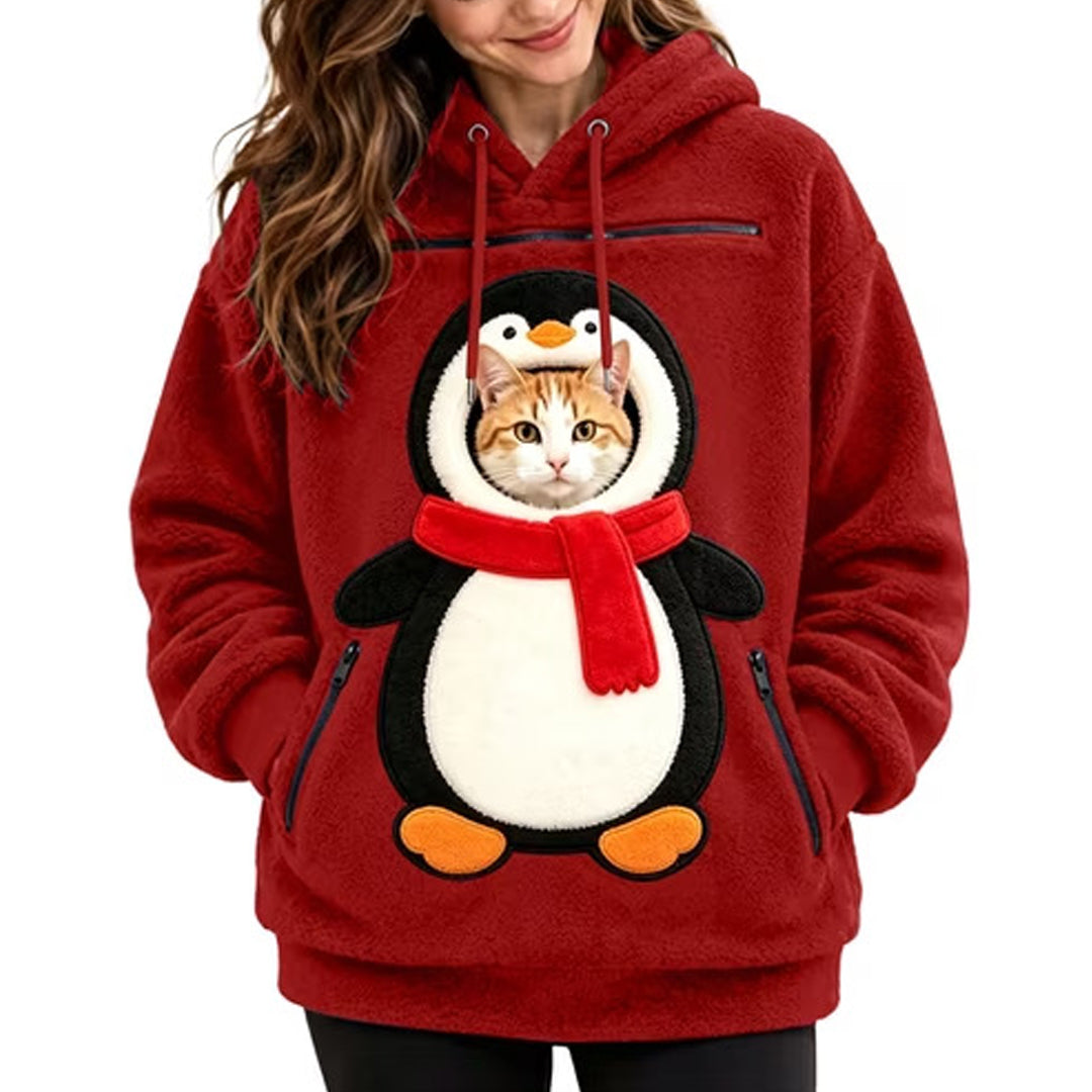 Christmas Character Pet Carrier Hoodie