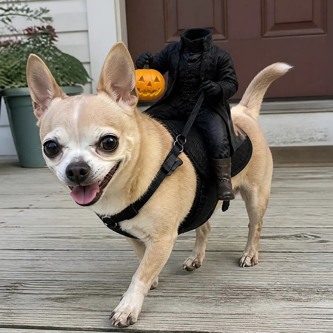 Puptailor Headless Horseman Pet Halloween Costume