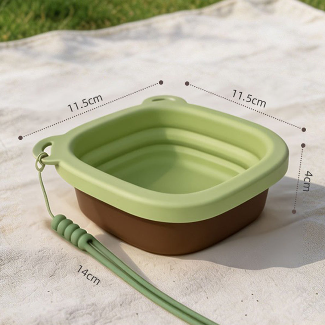 Portable Pet Feeding Water Bowl