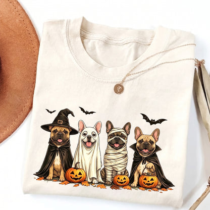 Puptailor Personalized Halloween Costume Evolution T-Shirt for Pet Lovers