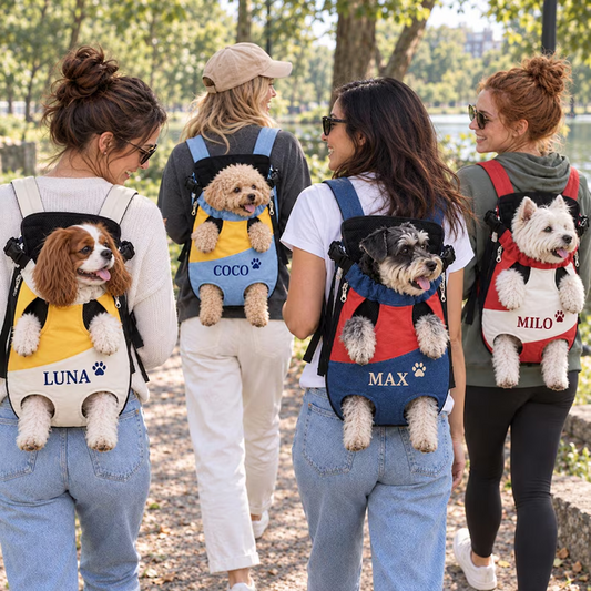 Personalized Front Pet Carrier Backpack