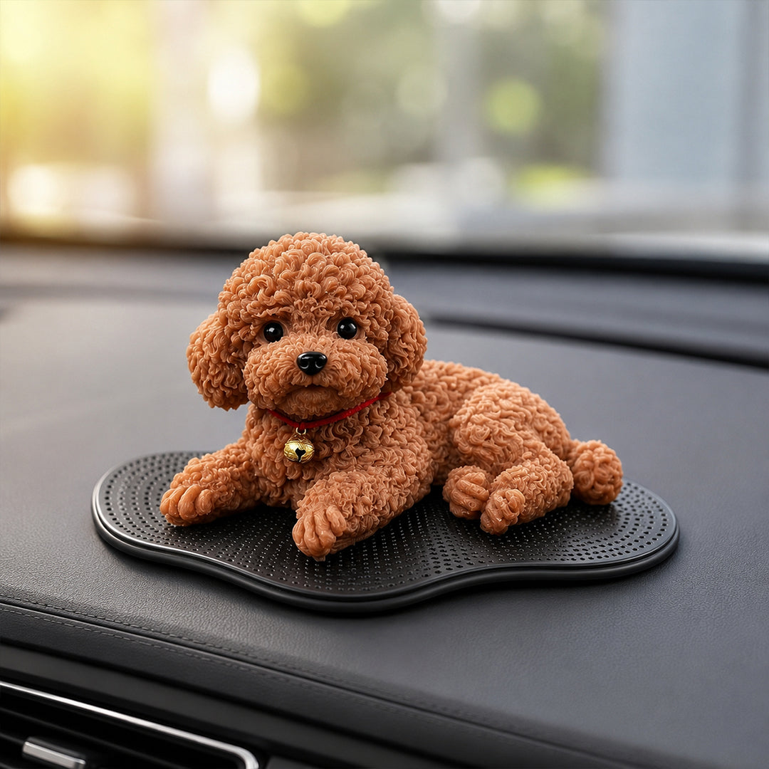 Dashboard Buddy-Squeezable Puppy Toy