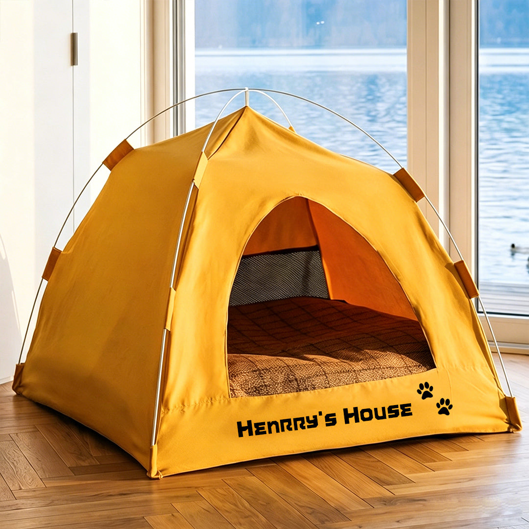 Personalized Cozy Tent House with Name