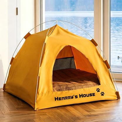 Personalized Cozy Tent House with Name