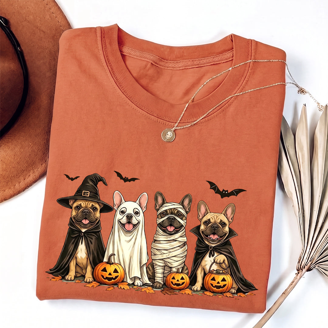 Puptailor Personalized Halloween Costume Evolution T-Shirt for Pet Lovers