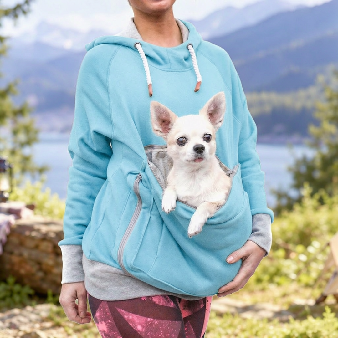 Cuddle Pouch Pet Carrier Hoodie