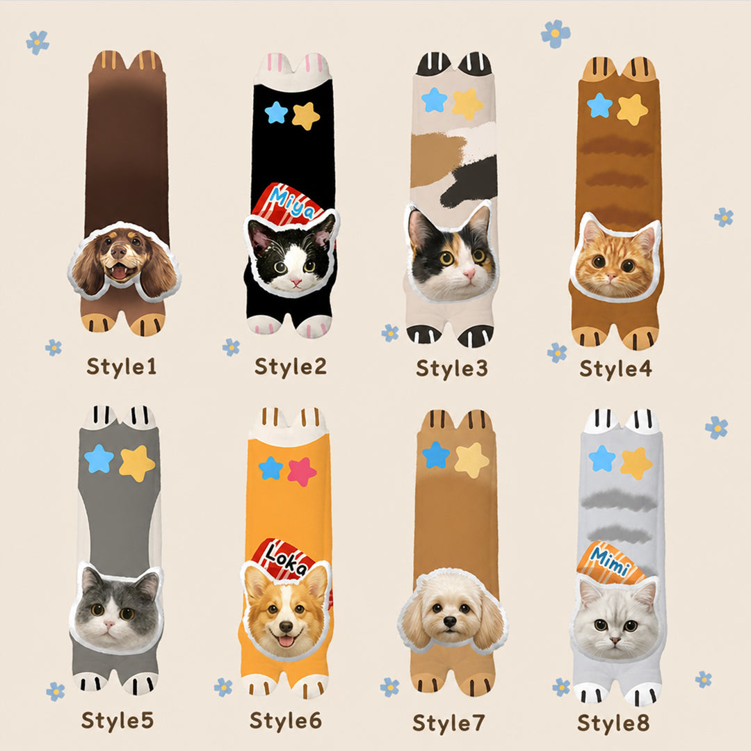 Personalized Pet Face Car Seatbelt Covers