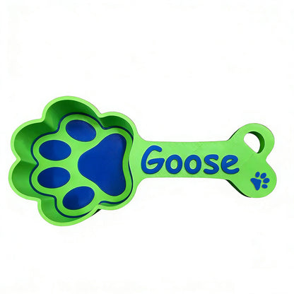 Personalized 3D-printed Pet Feeding Scoop