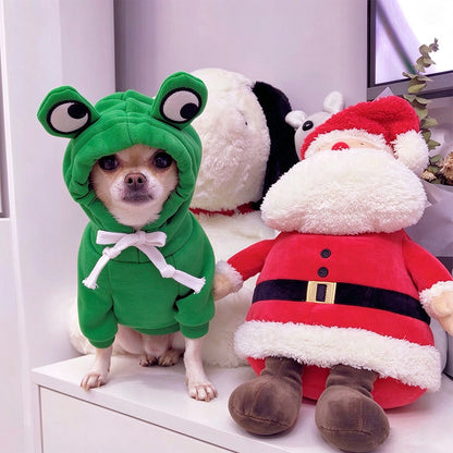 Christmas Cute Cozy Hoodies Pet Costume for Cats & Dogs