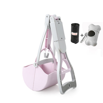 Foldable Long Handle Dog Poop Scooper