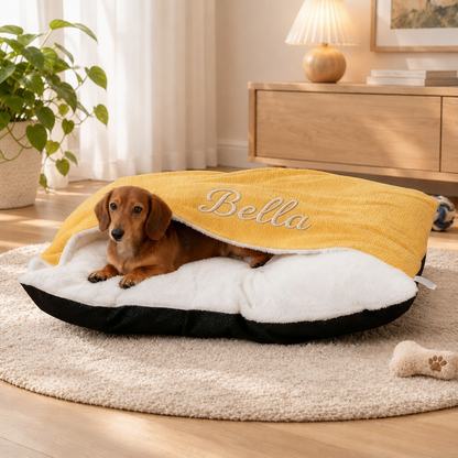 Puptailor Personalized Burrowing Dog Bed-Dog Snuggle Sack