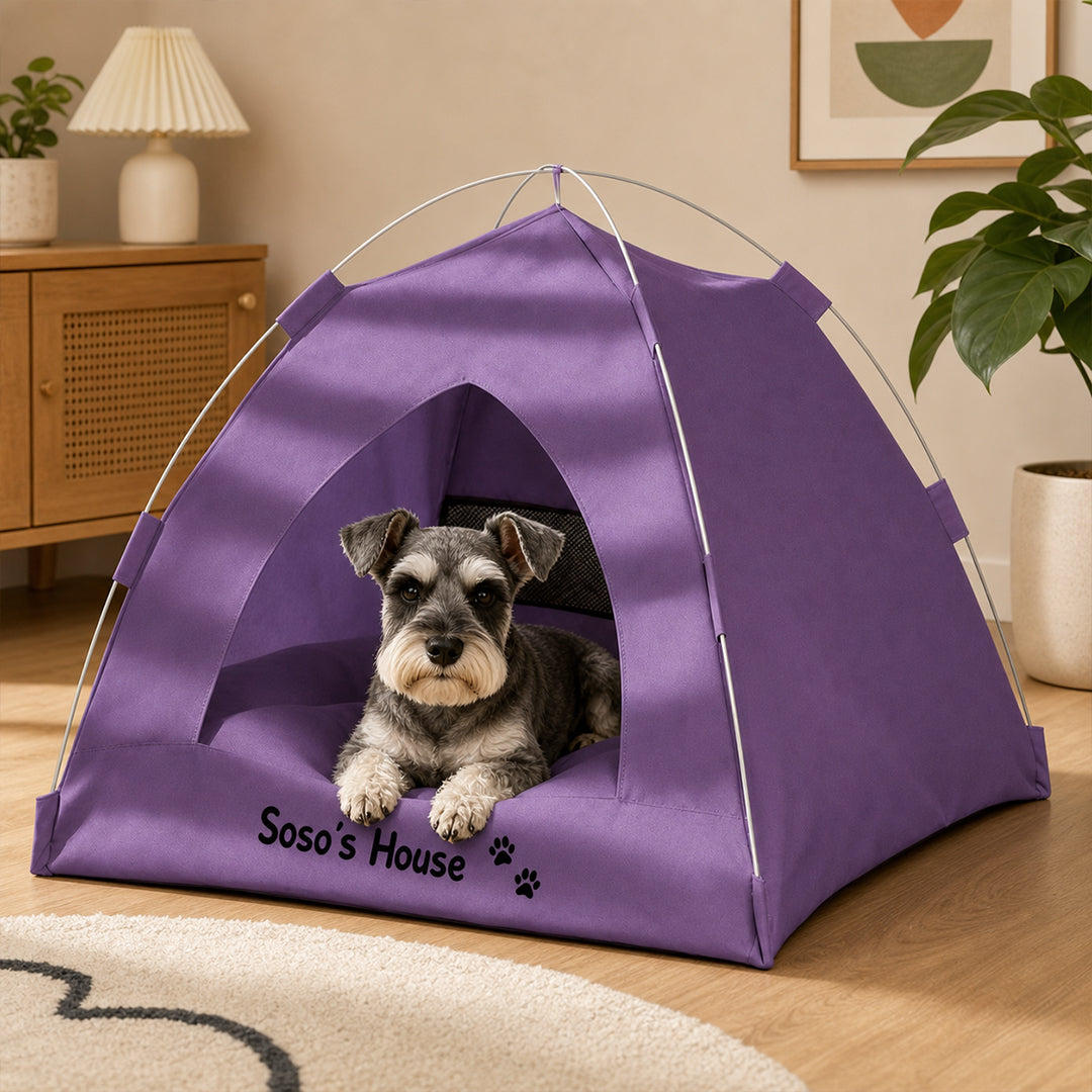 Personalized Cozy Tent House with Name