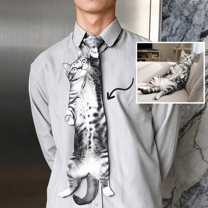 Personalized Pet-Shaped Fun Ties