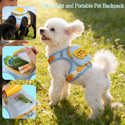 Customizable Pet Backpack-Style Harness