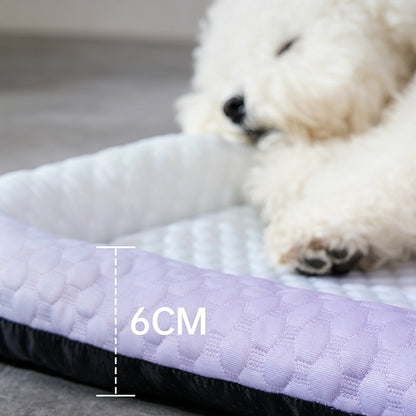 Customizable Name Gradient Cooling Mat for Cats & Dogs