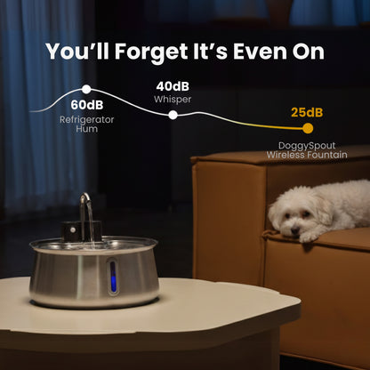 Stainless Steel Pet Water Fountain
