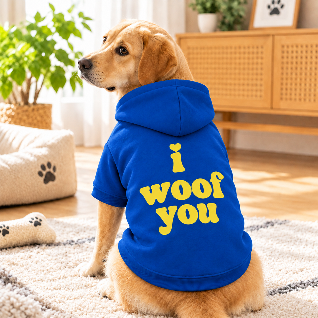 I Woof You Dog Hoodie