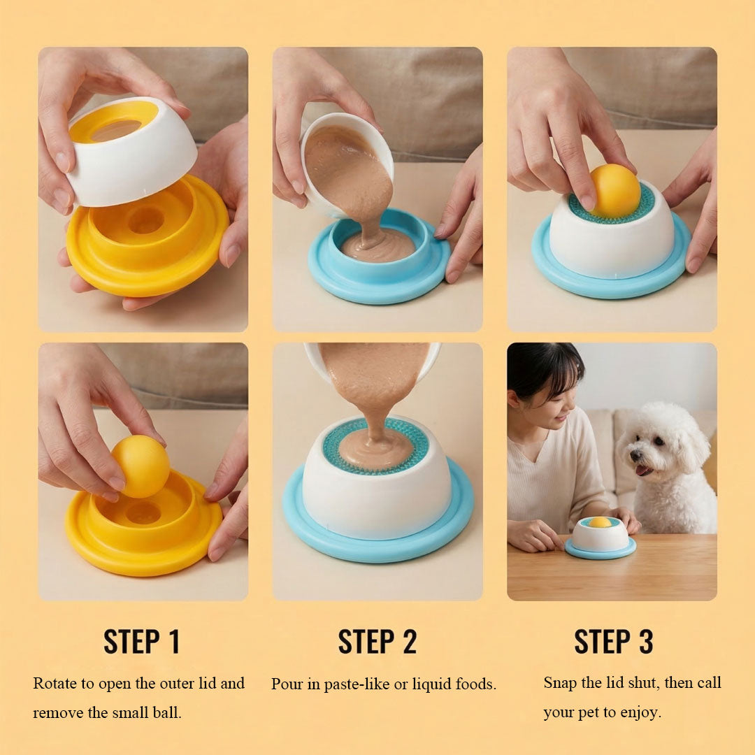 Personalized Anxiety Rlief Slow Feeder Toy