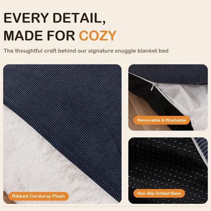 Puptailor Personalized Burrowing Dog Bed-Dog Snuggle Sack