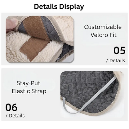 Personalized Quilted Sherpa Dog Vest