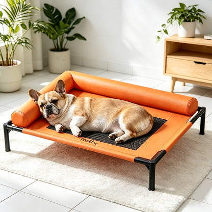 Personalized Cooling Dog Bed
