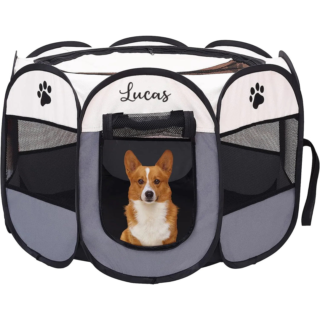 Personalized Foldable & Portable Pet Tent