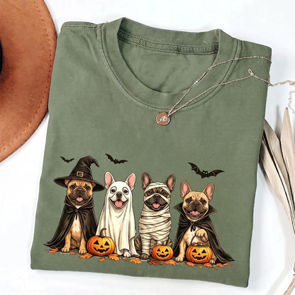 Puptailor Personalized Halloween Costume Evolution T-Shirt for Pet Lovers