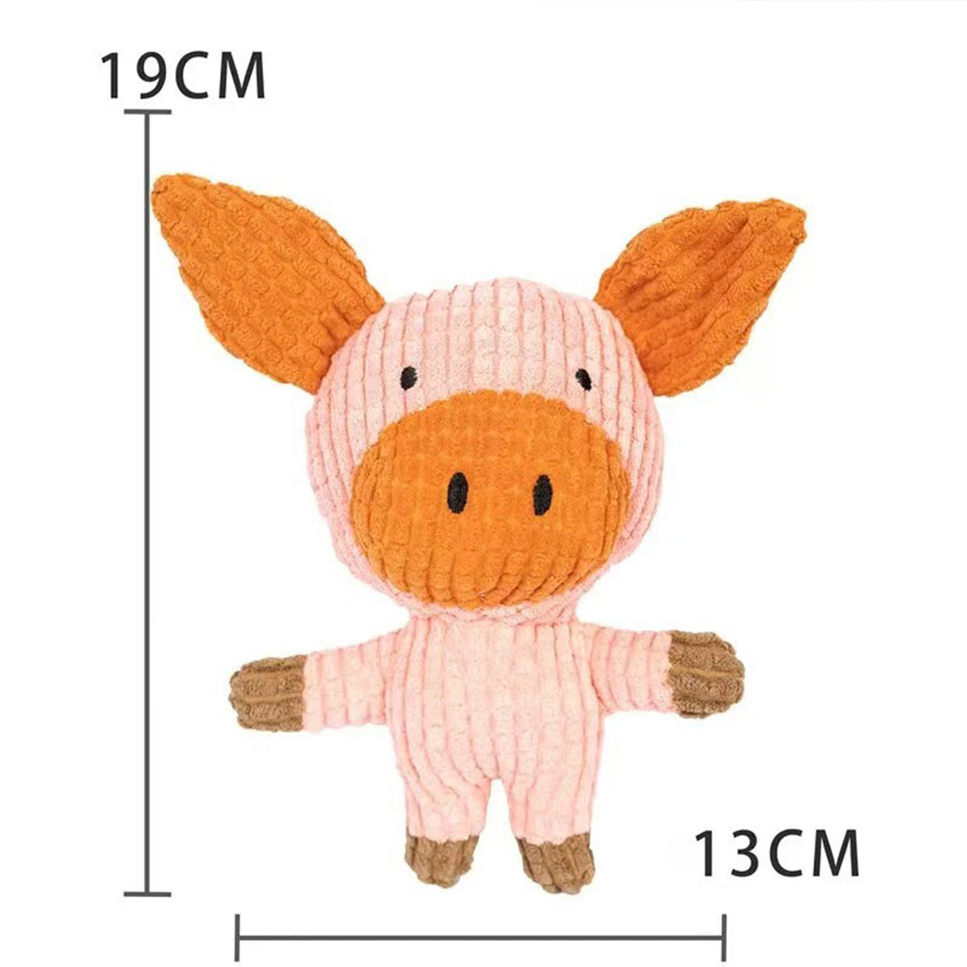 Durable, Squeaky Pet Toy for Teething and Boredom Relief