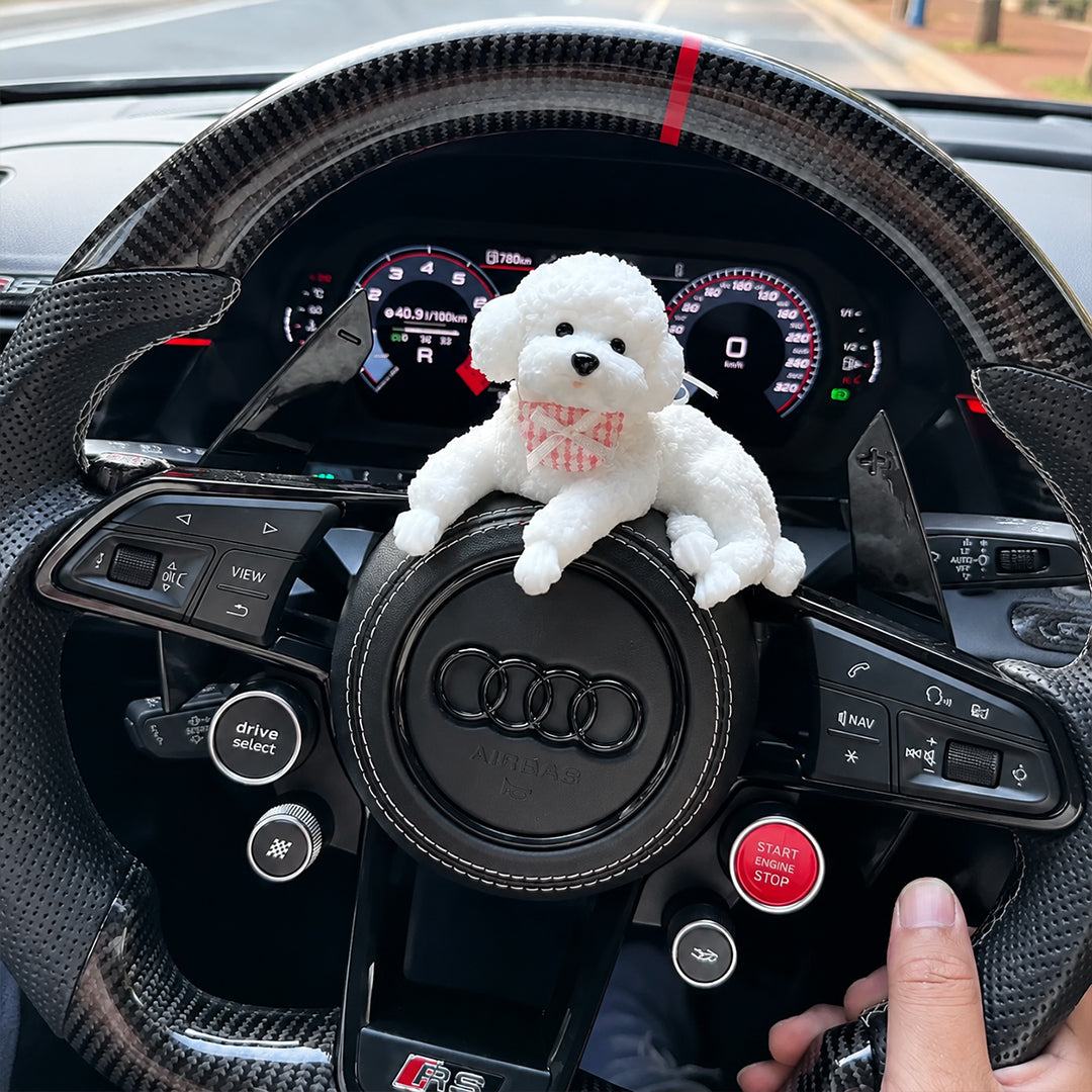 Dashboard Buddy-Squeezable Puppy Toy
