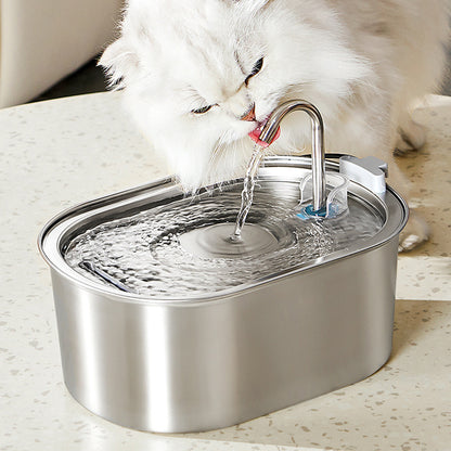 Stainless Steel Pet Water Fountain