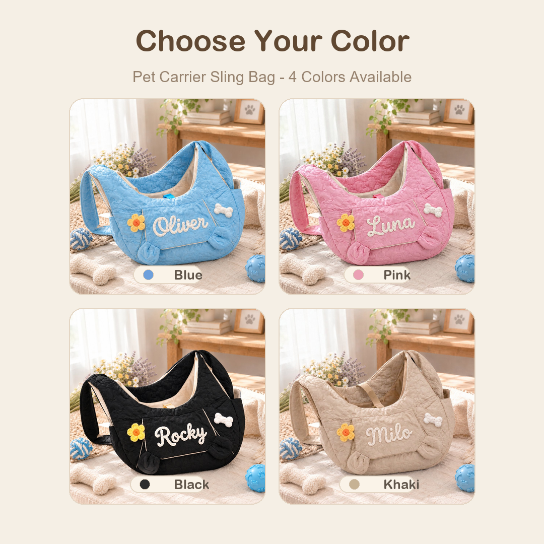 Personalized Large Front Pet Carrier Backpack
